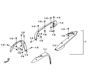 FENDER SIDE RAIL ASSY.(OPTION)