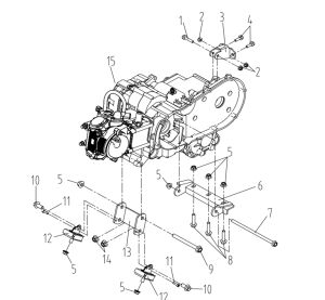 ENGINE ASSY (T3 EFI)