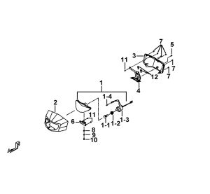 HEAD LAMP ASSY. #3