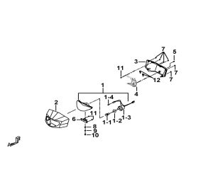 HEAD LAMP ASSY. #3(OPTION)