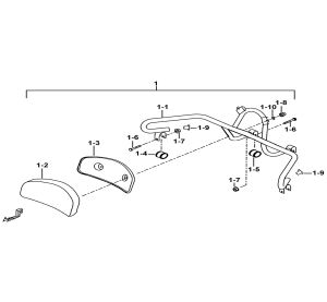 ARM REST SEAT BACK CUSHION