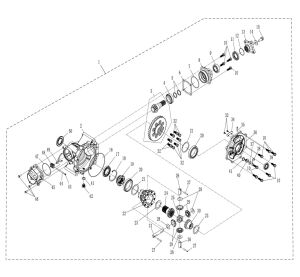 REAR AXLE ASSY
