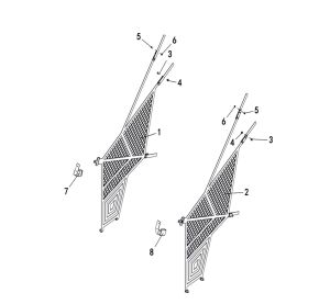 BODY, SIDE NETS (OPTIONAL)