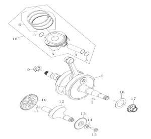 CRANKSHAFT COMP