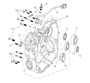 RIGHT CRANKCASE