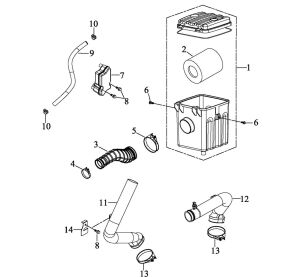 Air filter Assy