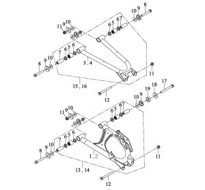 A Arm, Rear