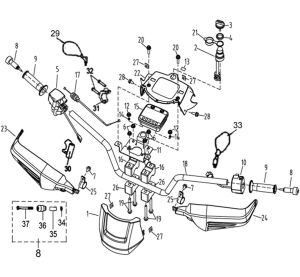 HANDLEBAR (EFI T3)