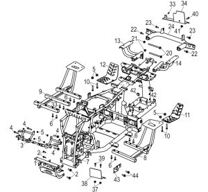 FRAME MOUNTING ASSEMBLY