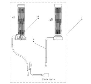 OPTIONS (ELECTRIC HEATING HANDLE ASSEMBLY)