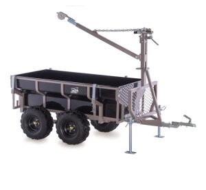 SHARK ATV TRAILER WOOD 1500 BLACK
