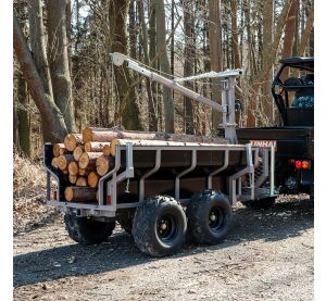 SHARK ATV TRAILER WOOD 1500 BLACK