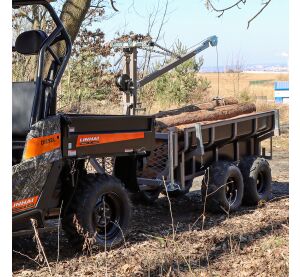 SHARK ATV TRAILER WOOD 1500 BLACK