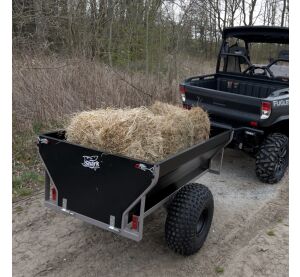 SHARK ATV TRAILER WOOD 550 BLACK 160 x 130 x 85 cm