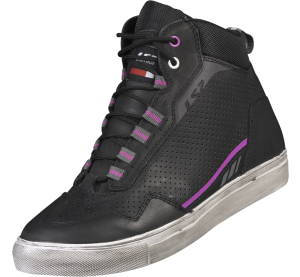 LS2 ZOE LADY BOOTS BLACK PURPLE