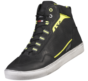 LS2 ZOE MAN BOOTS BLACK H-V YELLOW