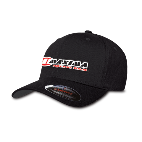 MAXIMA FITTED LOGO CURVE BILL HAT / BLK - L/XL