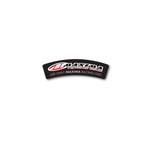 MAXIMA 2.35in CURVED ENGINE DECAL