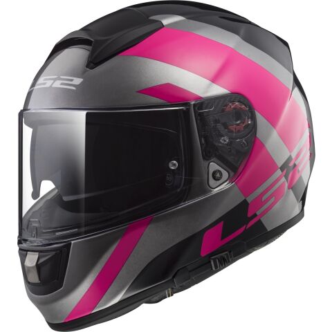 LS2 FF397 VECTOR Trident Titanium Pink M