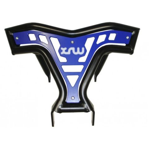 XRW FRONT BUMPER X16 - YAMAHA YFZ 450 BLACK BLUE PHD