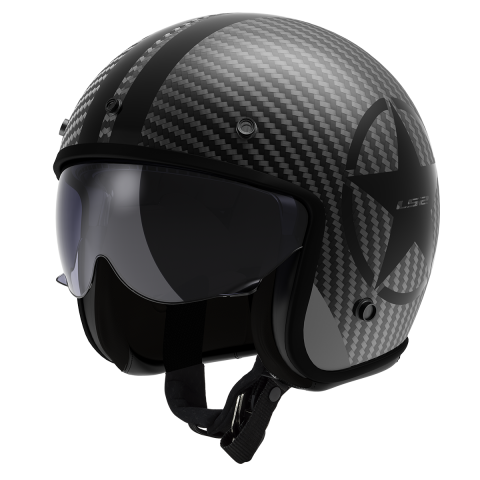 LS2 OF601 BOB II C STAR BLACK-06 L