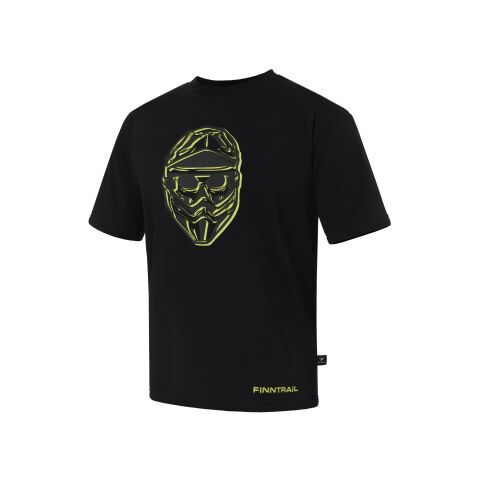 Finntrail T-shirt Helmet BlackYellow L