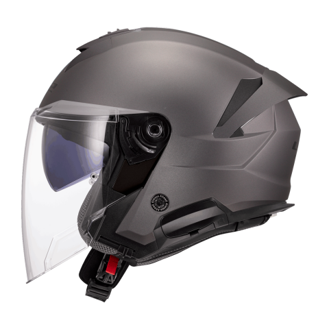 LS2 OF618 VERSO II SOLID MATT TITANIUM M