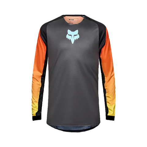 FOX Flexair Grid Jersey - M, Black/Orange