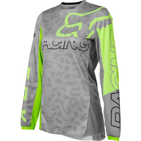 FOX Wmns 180 Skew Jersey - M, Steel grey MX