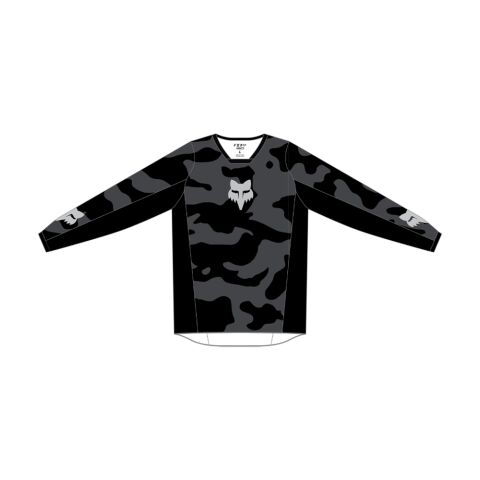 FOX 180 Bnkr Jersey - XS, Black Camo MX24