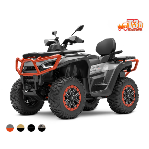 Segway AT10 L EPS, T3b, Grey/Red