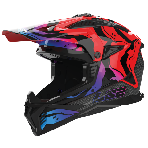LS2 MX708 FAST II WASH RED-06 3XL