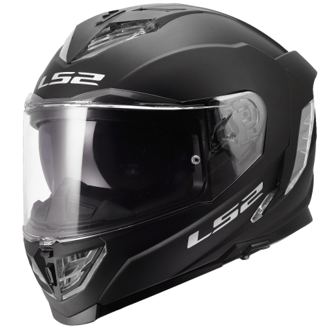 LS2 FF818 STORM III SOLID MATT BLACK S