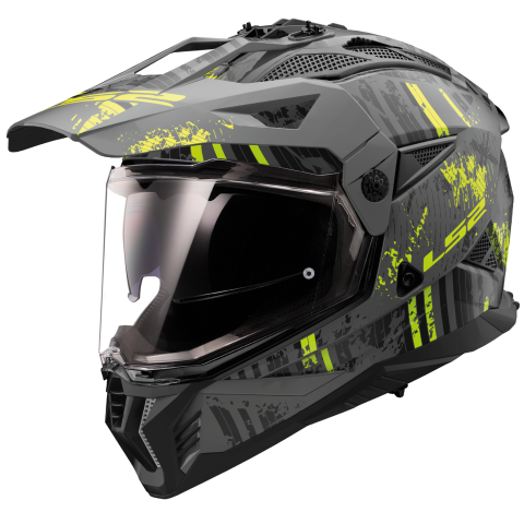 LS2 MX702 PIONEER II CRAZY M.BLACK H-V YELL.-06 M
