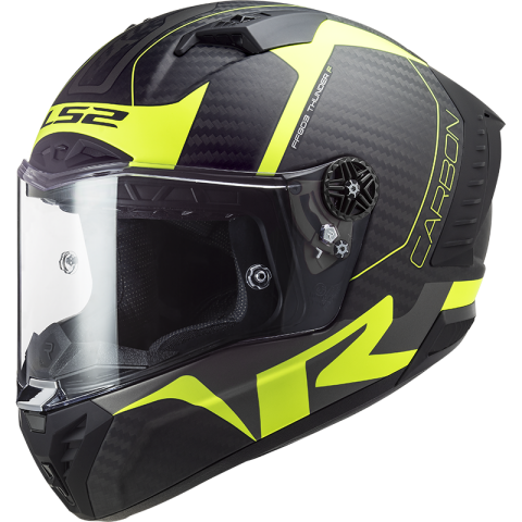LS2 FF805 THUNDER C RACING1 MATT H-V YELLOW XXL
