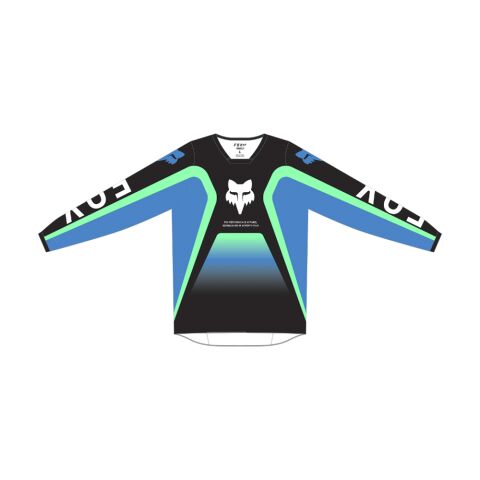 FOX 180 Ballast Jersey - L, Black/Blue MX24