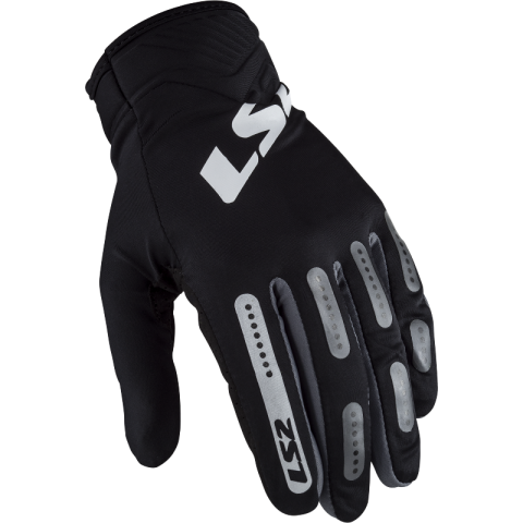 LS2 BEND MAN GLOVES BLACK GREY M