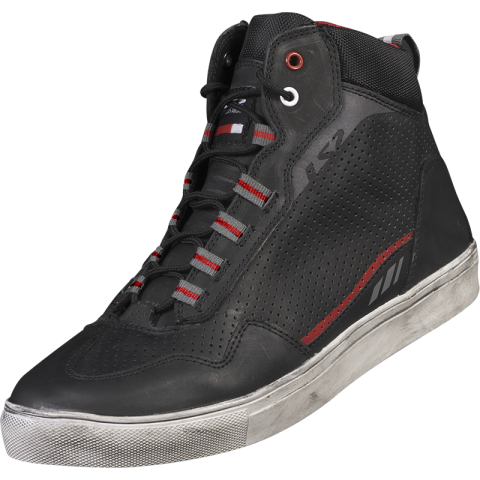 LS2 ZOE MAN BOOTS BLACK RED 42