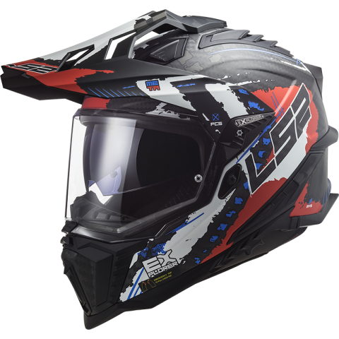 LS2 MX701 Explorer C EXTEND Matt Red M