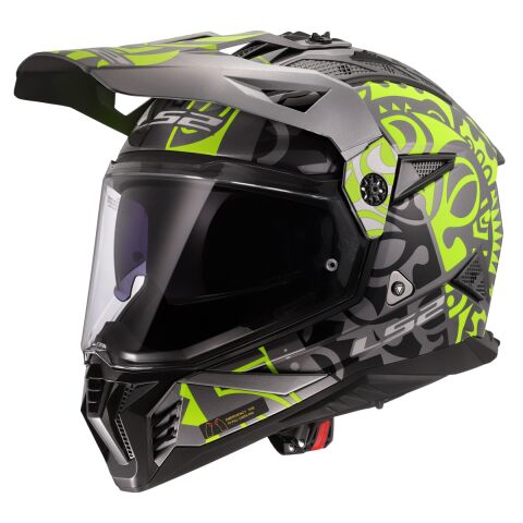 LS2 MX702 PIONEER II RANGI H-VIS YELLOW-06 S