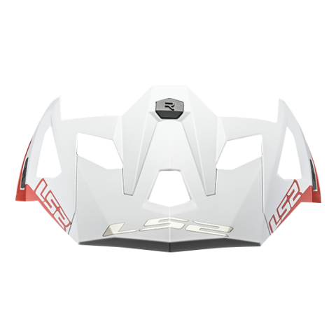 LS2 MX703 PEAK INTEGRATED VICTORY RED WHITE