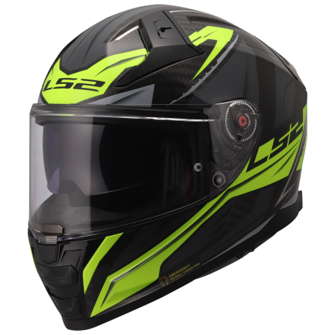 LS2 FF811 VECTOR II C SAVAGE H-V YELLOW-06 M