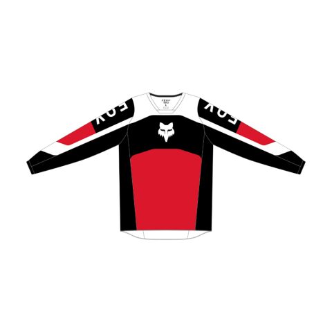 FOX 180 Nitro Jersey - Extd Sizes - M, Fluo RED MX24