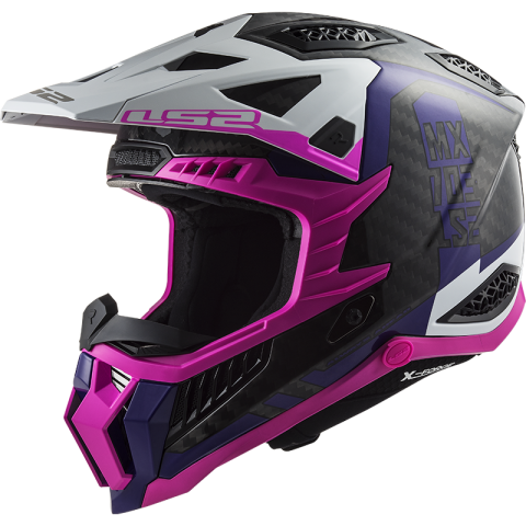 LS2 MX703 C X-FORCE VICTORY FLUO PINK VIOLET-06 XXL