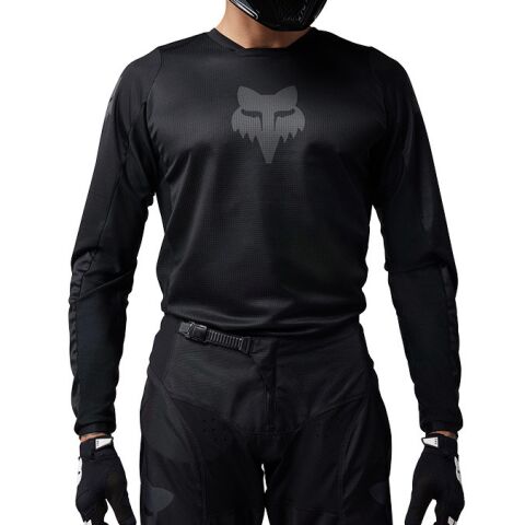 FOX 180 Blackout Jersey - L, Black
