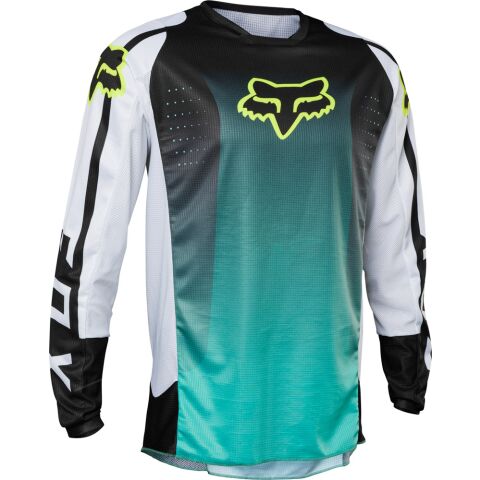FOX 180 Leed Jersey  - S, Teal MX23
