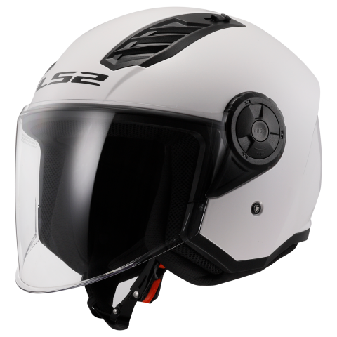 LS2 OF616 AIRFLOW II SOLID GLOSS WHITE-06 3XL