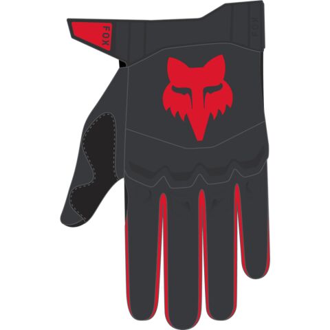 FOX Dirtpaw Glove Ce - L, Grey/Red MX24