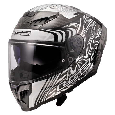 LS2 FF807 DRAGON ENTHUM SILVER S