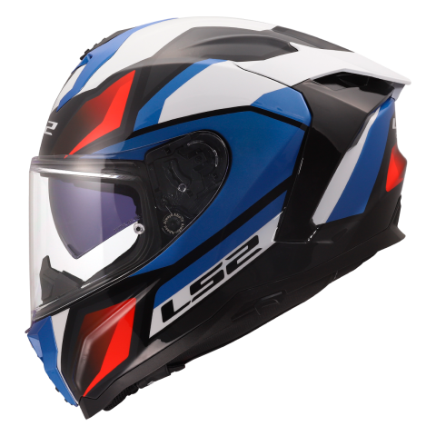 LS2 FF817 CHALLENGER II VIPER WHITE BLUE RED M